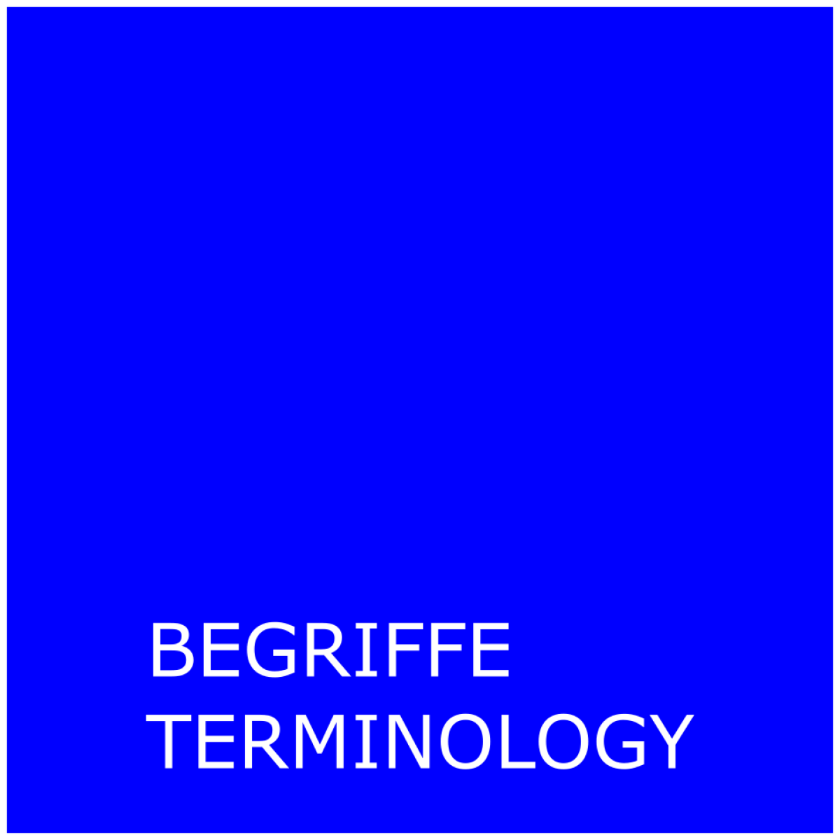 Begriffe